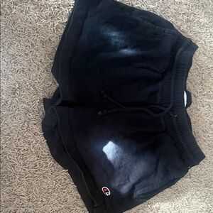 Champion Black Casual Shorts